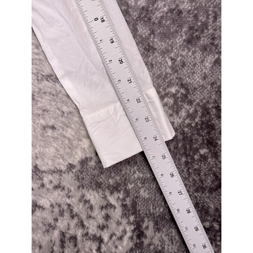 Timeless & Classy White Wrap Blouse - Picture 5 of 8